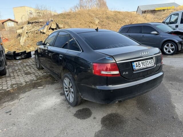 Черный Ауди А6, объемом двигателя 3 л и пробегом 350 тыс. км за 3350 $, фото 1 на Automoto.ua