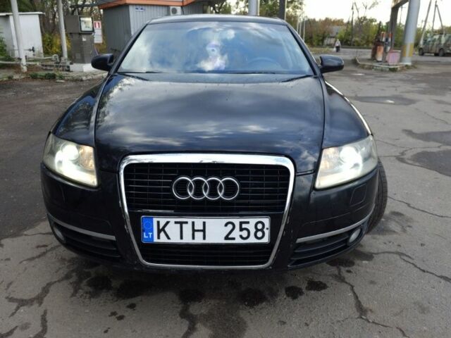 Черный Ауди А6, объемом двигателя 3 л и пробегом 370 тыс. км за 5100 $, фото 1 на Automoto.ua