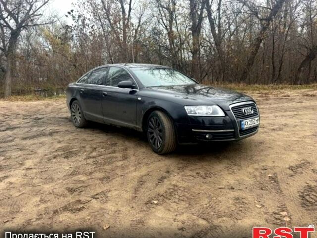 Черный Ауди А6, объемом двигателя 3 л и пробегом 382 тыс. км за 5500 $, фото 1 на Automoto.ua