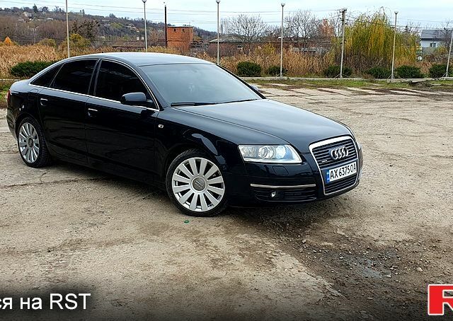 Черный Ауди А6, объемом двигателя 3 л и пробегом 370 тыс. км за 8500 $, фото 1 на Automoto.ua