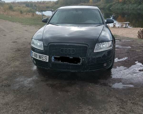 Чорний Ауді А6, об'ємом двигуна 3 л та пробігом 300 тис. км за 3500 $, фото 1 на Automoto.ua