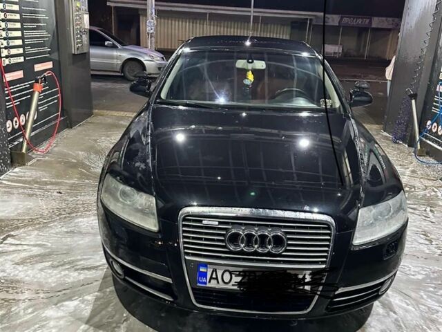 Ауді А6 2005 у Тячеве на Automoto.ua Чорний Ауді А6, об'ємом двигуна 3 л та пробігом 270 тис. км за 6700 $, фото 1 на Automoto.ua