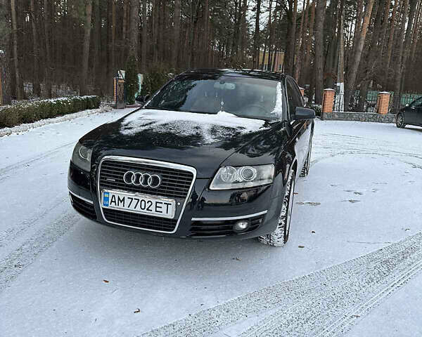 Черный Ауди А6, объемом двигателя 3 л и пробегом 380 тыс. км за 7600 $, фото 1 на Automoto.ua