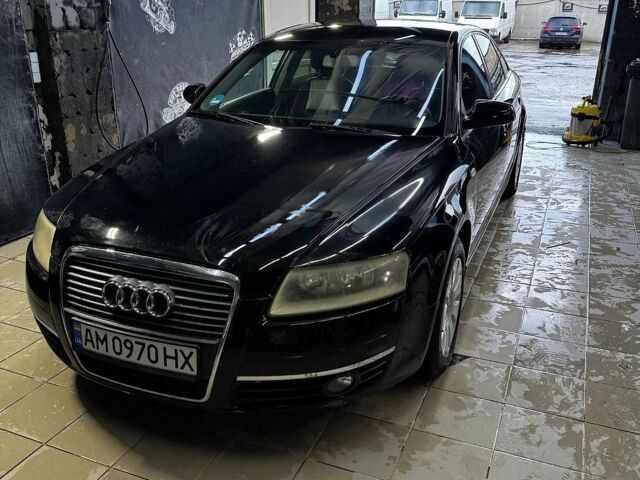 Чорний Ауді А6, об'ємом двигуна 2.4 л та пробігом 352 тис. км за 5800 $, фото 1 на Automoto.ua