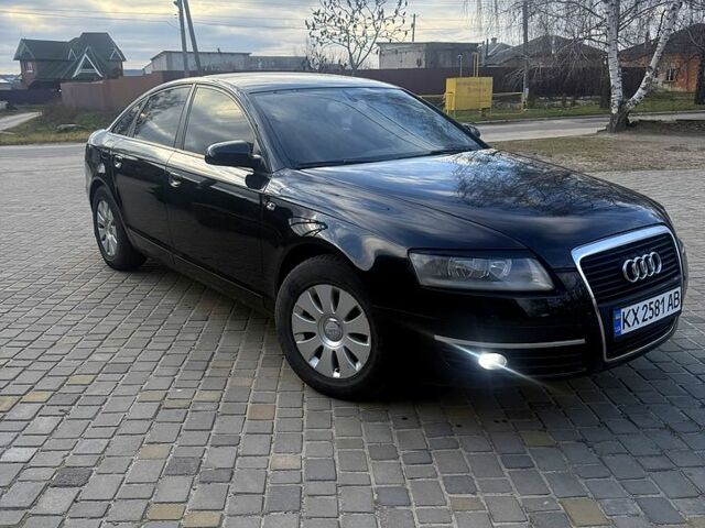 Чорний Ауді А6, об'ємом двигуна 2.4 л та пробігом 220 тис. км за 6000 $, фото 1 на Automoto.ua