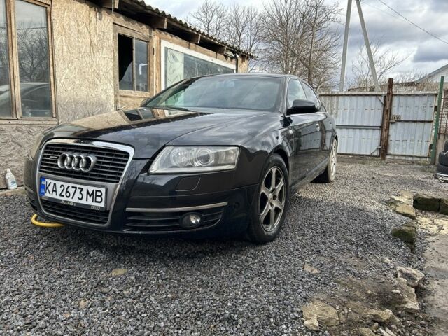 Черный Ауди А6, объемом двигателя 3 л и пробегом 330 тыс. км за 4000 $, фото 1 на Automoto.ua