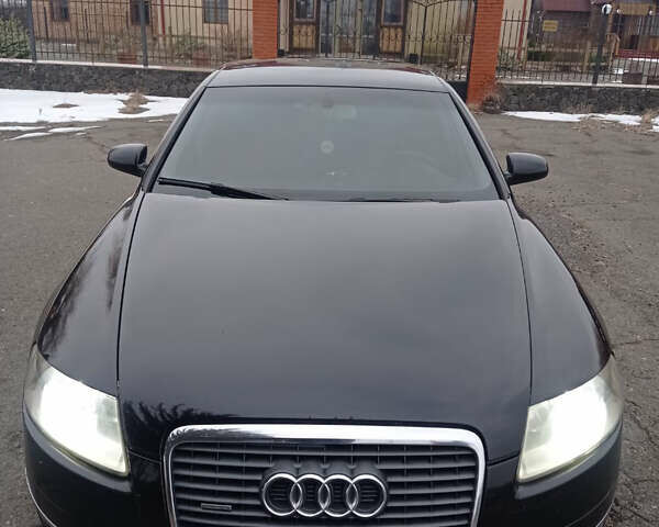 Черный Ауди А6, объемом двигателя 3 л и пробегом 297 тыс. км за 7450 $, фото 1 на Automoto.ua