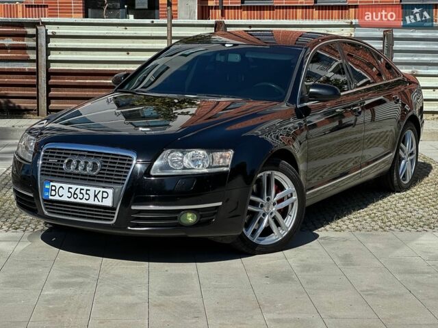 Черный Ауди А6, объемом двигателя 3 л и пробегом 385 тыс. км за 6200 $, фото 1 на Automoto.ua