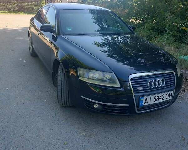 Черный Ауди А6, объемом двигателя 3 л и пробегом 324 тыс. км за 8000 $, фото 1 на Automoto.ua
