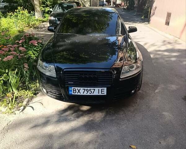 Черный Ауди А6, объемом двигателя 2.98 л и пробегом 309 тыс. км за 8000 $, фото 1 на Automoto.ua