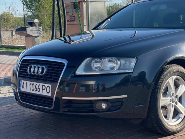 Черный Ауди А6, объемом двигателя 2 л и пробегом 330 тыс. км за 8100 $, фото 1 на Automoto.ua