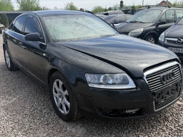 Черный Ауди А6, объемом двигателя 3 л и пробегом 300 тыс. км за 3900 $, фото 1 на Automoto.ua