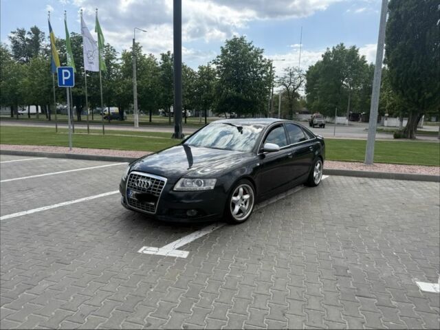 Черный Ауди А6, объемом двигателя 3 л и пробегом 350 тыс. км за 3600 $, фото 1 на Automoto.ua