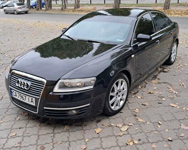 Ауди А6 2006 в Черкассах на Automoto.ua Черный Ауди А6, объемом двигателя 2 л и пробегом 395 тыс. км за 7400 $, фото 1 на Automoto.ua