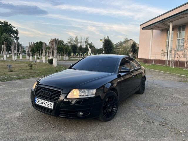 Черный Ауди А6, объемом двигателя 2 л и пробегом 350 тыс. км за 8200 $, фото 1 на Automoto.ua