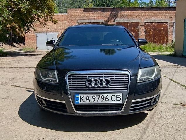Черный Ауди А6, объемом двигателя 3 л и пробегом 281 тыс. км за 7000 $, фото 1 на Automoto.ua