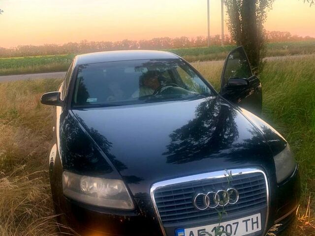 Черный Ауди А6, объемом двигателя 2.4 л и пробегом 400 тыс. км за 7000 $, фото 1 на Automoto.ua