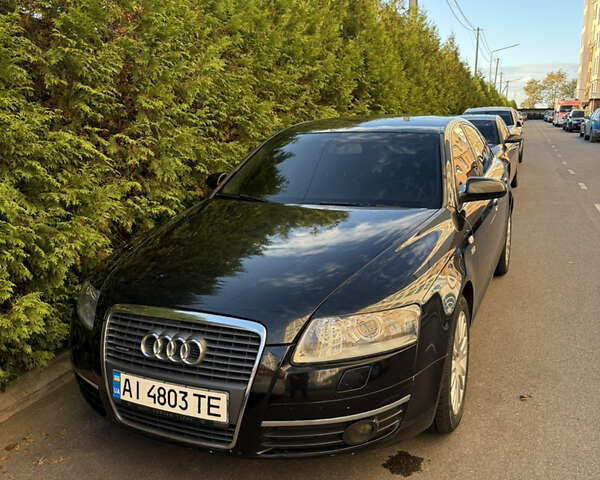 Ауді А6 2006 у Києві на Automoto.ua Чорний Ауді А6, об'ємом двигуна 3.1 л та пробігом 290 тис. км за 7500 $, фото 1 на Automoto.ua