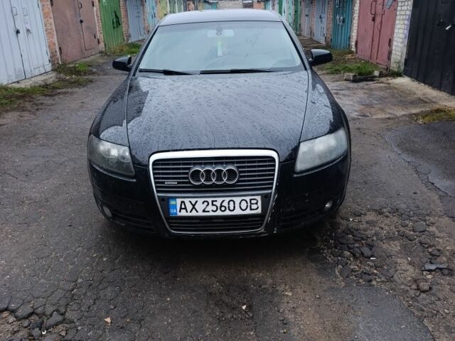 Чорний Ауді А6, об'ємом двигуна 2 л та пробігом 330 тис. км за 7200 $, фото 1 на Automoto.ua