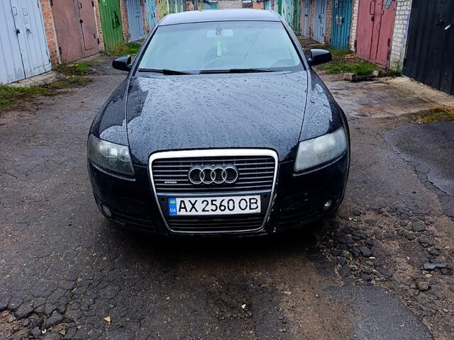 Чорний Ауді А6, об'ємом двигуна 2 л та пробігом 330 тис. км за 7200 $, фото 1 на Automoto.ua