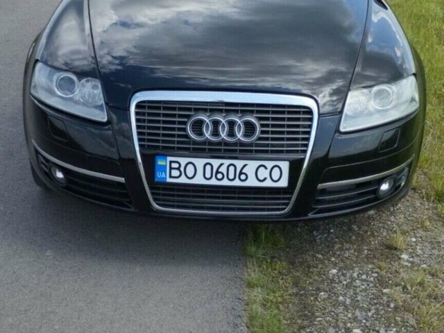 Черный Ауди А6, объемом двигателя 2 л и пробегом 317 тыс. км за 7000 $, фото 1 на Automoto.ua