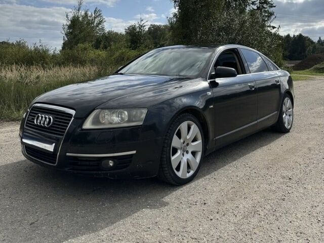 Черный Ауди А6, объемом двигателя 3 л и пробегом 273 тыс. км за 4372 $, фото 1 на Automoto.ua
