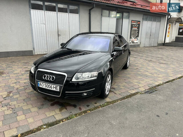 Черный Ауди А6, объемом двигателя 2 л и пробегом 420 тыс. км за 6700 $, фото 1 на Automoto.ua