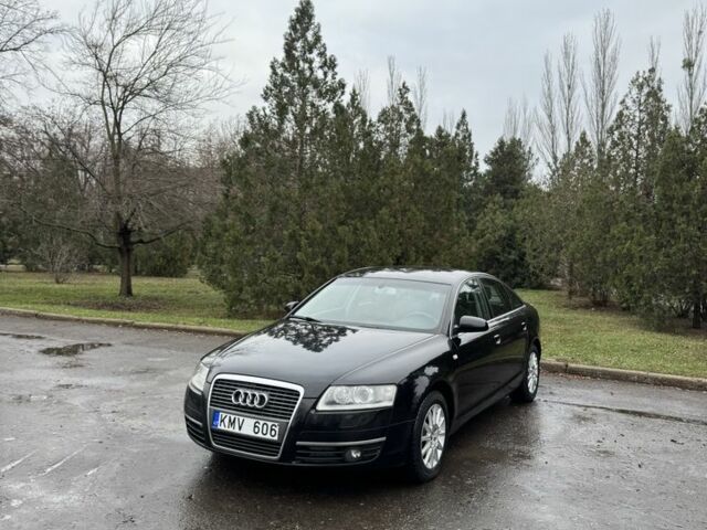 Черный Ауди А6, объемом двигателя 3 л и пробегом 250 тыс. км за 4650 $, фото 1 на Automoto.ua