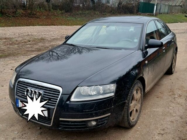 Черный Ауди А6, объемом двигателя 3 л и пробегом 370 тыс. км за 4250 $, фото 1 на Automoto.ua