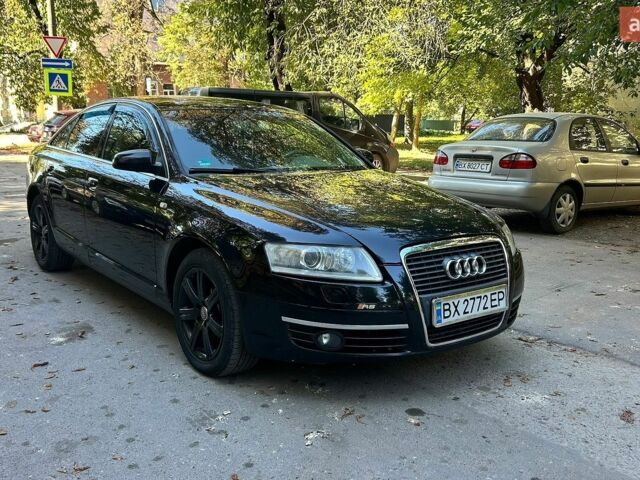 Черный Ауди А6, объемом двигателя 2.7 л и пробегом 332 тыс. км за 7300 $, фото 1 на Automoto.ua