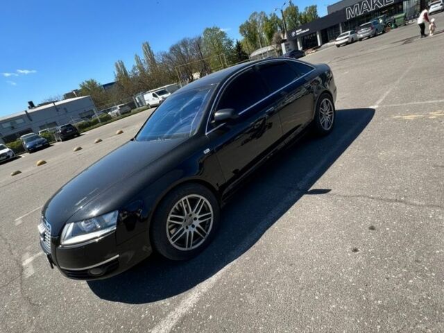 Черный Ауди А6, объемом двигателя 3 л и пробегом 290 тыс. км за 5800 $, фото 1 на Automoto.ua