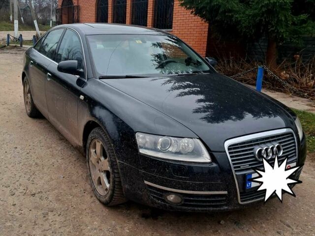 Черный Ауди А6, объемом двигателя 3 л и пробегом 350 тыс. км за 4200 $, фото 1 на Automoto.ua