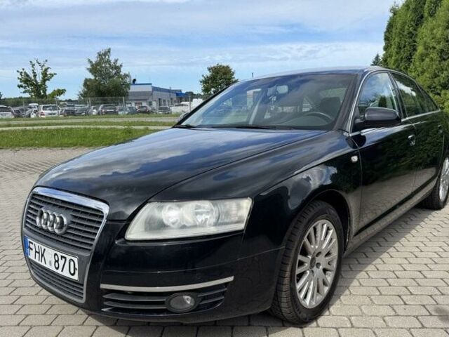 Черный Ауди А6, объемом двигателя 3 л и пробегом 232 тыс. км за 2500 $, фото 1 на Automoto.ua