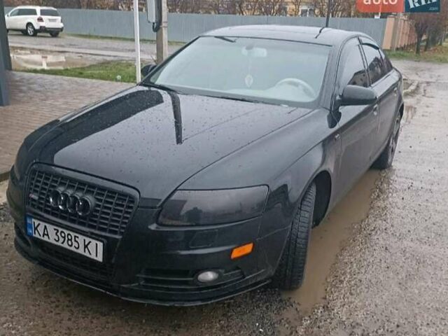 Черный Ауди А6, объемом двигателя 3.2 л и пробегом 200 тыс. км за 8300 $, фото 1 на Automoto.ua