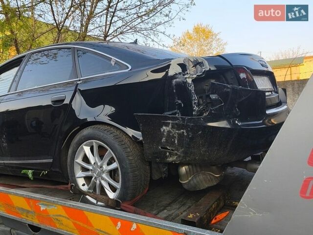 Черный Ауди А6, объемом двигателя 3 л и пробегом 180 тыс. км за 5000 $, фото 1 на Automoto.ua