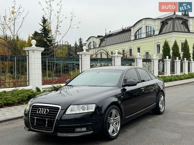 Черный Ауди А6, объемом двигателя 3 л и пробегом 350 тыс. км за 9500 $, фото 1 на Automoto.ua