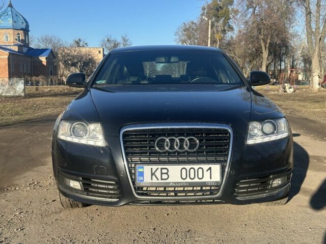 Черный Ауди А6, объемом двигателя 3 л и пробегом 304 тыс. км за 6800 $, фото 1 на Automoto.ua