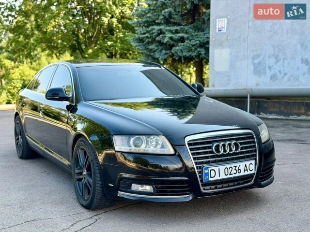 Черный Ауди А6, объемом двигателя 2.7 л и пробегом 395 тыс. км за 7500 $, фото 1 на Automoto.ua