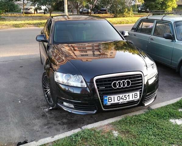 Черный Ауди А6, объемом двигателя 3 л и пробегом 232 тыс. км за 9200 $, фото 1 на Automoto.ua