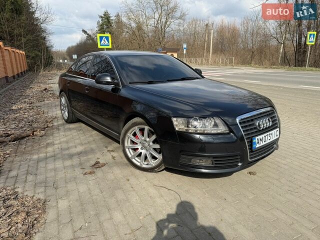 Черный Ауди А6, объемом двигателя 2.97 л и пробегом 350 тыс. км за 10600 $, фото 1 на Automoto.ua