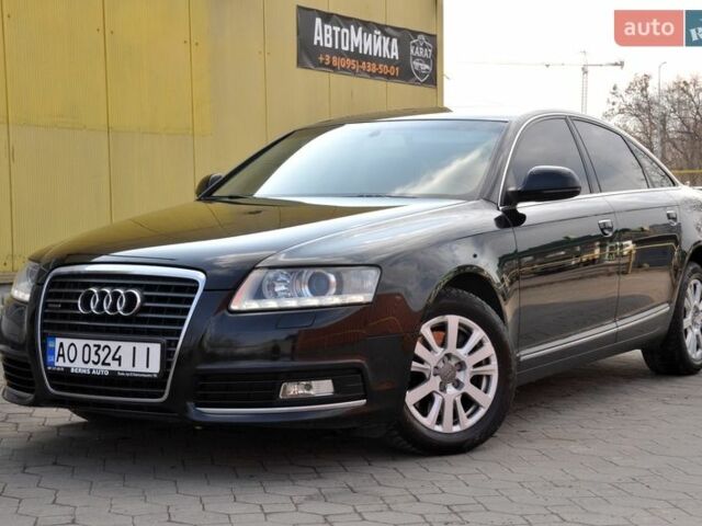 Черный Ауди А6, объемом двигателя 2.8 л и пробегом 205 тыс. км за 8500 $, фото 1 на Automoto.ua