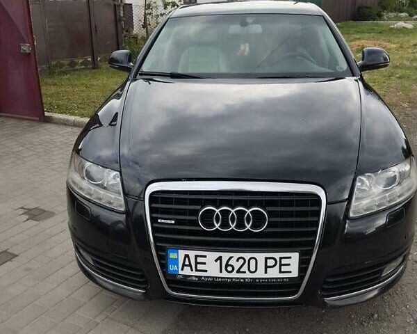 Черный Ауди А6, объемом двигателя 3 л и пробегом 214 тыс. км за 12800 $, фото 1 на Automoto.ua