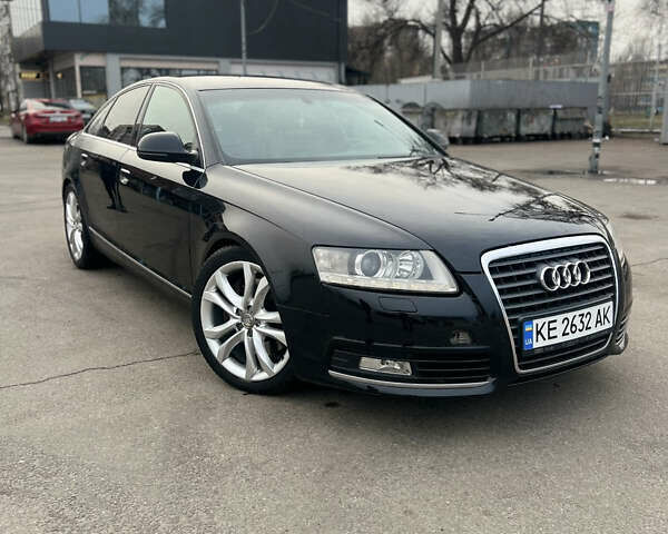 Черный Ауди А6, объемом двигателя 3 л и пробегом 220 тыс. км за 11000 $, фото 1 на Automoto.ua