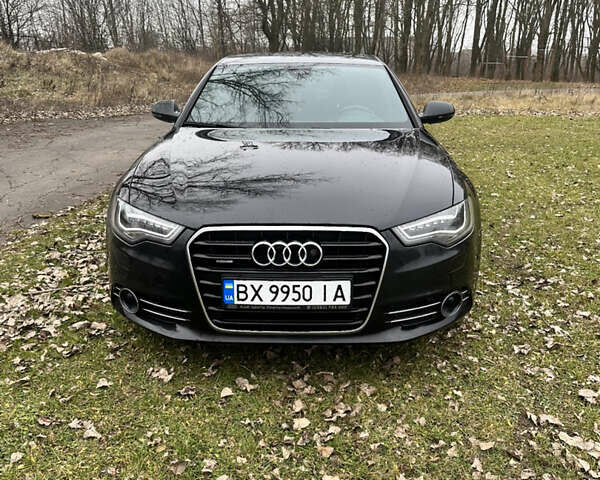 Черный Ауди А6, объемом двигателя 3 л и пробегом 199 тыс. км за 15000 $, фото 1 на Automoto.ua
