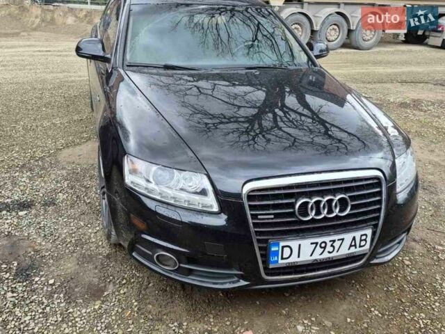 Черный Ауди А6, объемом двигателя 3 л и пробегом 202 тыс. км за 9300 $, фото 1 на Automoto.ua