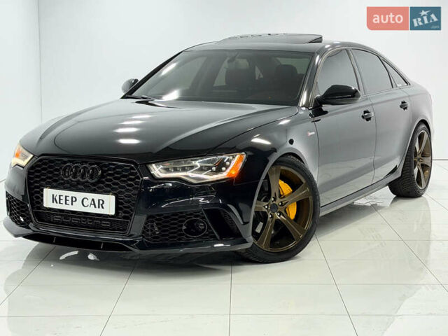 Черный Ауди А6, объемом двигателя 3 л и пробегом 195 тыс. км за 15999 $, фото 1 на Automoto.ua