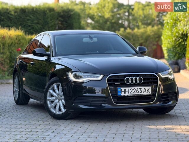 Черный Ауди А6, объемом двигателя 3 л и пробегом 195 тыс. км за 13700 $, фото 1 на Automoto.ua