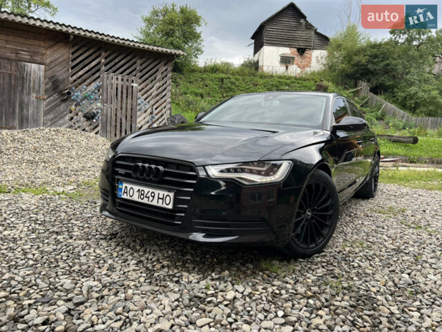 Черный Ауди А6, объемом двигателя 2.97 л и пробегом 320 тыс. км за 15500 $, фото 1 на Automoto.ua