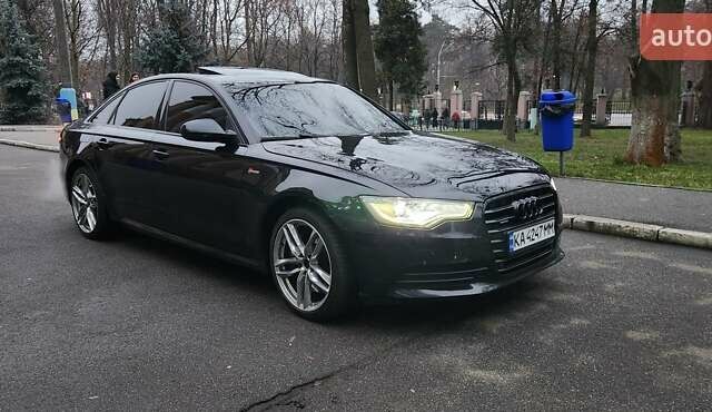 Черный Ауди А6, объемом двигателя 3 л и пробегом 240 тыс. км за 12200 $, фото 1 на Automoto.ua