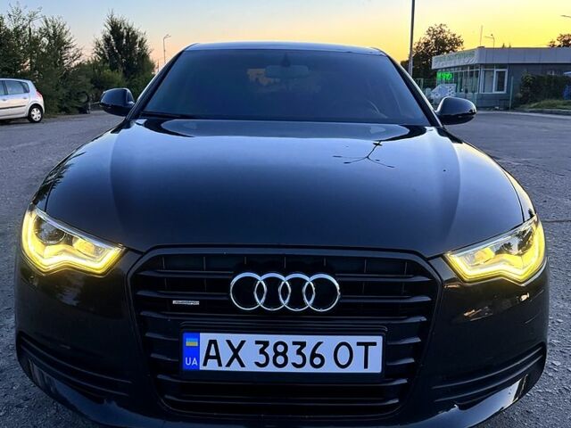 Черный Ауди А6, объемом двигателя 2.8 л и пробегом 219 тыс. км за 12300 $, фото 1 на Automoto.ua